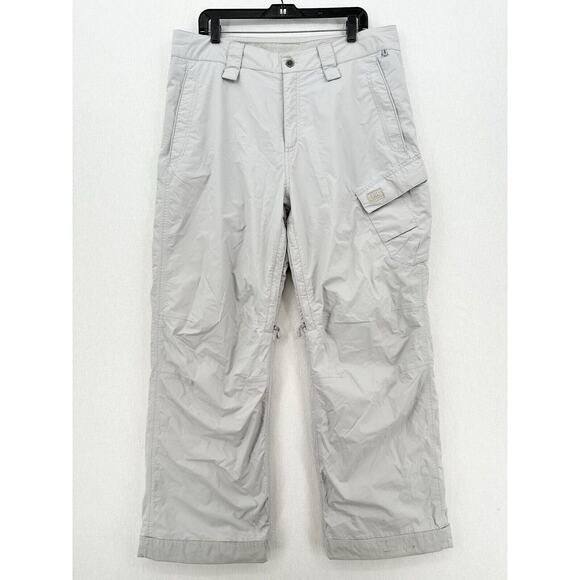 Helly Hansen Pants Womens XL Snowboard Ski Insulated Vents Gray Winter *Marks - Picture 1 of 15